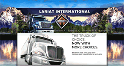 Desktop Screenshot of lariat-international.com